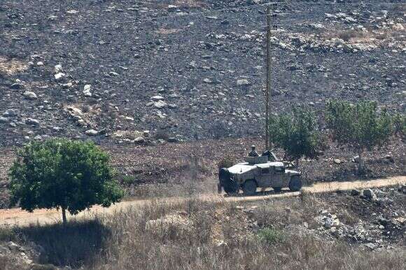 צבא לבנון נכנס לכפר זוותאר בדרום לבנון, היום | AFP צבא לבנון נכנס לכפר זוותאר בדרום לבנון, היום | AFP