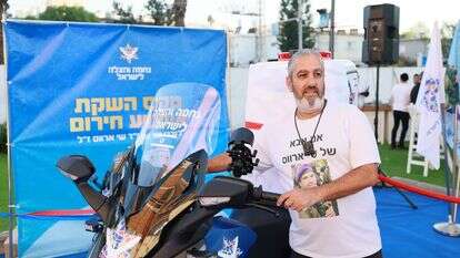 אופנוע חירום הושק לזכרו של סמ"ר שי ארווס שנפל בעזה | ים לוי
