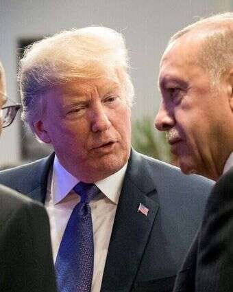 נשיא ארה"ב דונלד טראמפ ומקבילו הטורקי רג'פ טאיפ ארדואן | AFP נשיא ארה"ב דונלד טראמפ ומקבילו הטורקי רג'פ טאיפ ארדואן | AFP