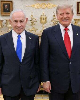 ראש הממשלה בנימין נתניהו נפגש עם נשיא ארה״ב דונלד טראמפ בבית הלבן. | מעיין טואף / לע״מ ראש הממשלה בנימין נתניהו נפגש עם נשיא ארה״ב דונלד טראמפ בבית הלבן. | מעיין טואף / לע״מ