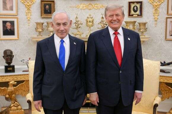 ראש הממשלה בנימין נתניהו נפגש עם נשיא ארה״ב דונלד טראמפ בבית הלבן. | מעיין טואף / לע״מ