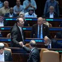 ח"כ שמחה רוטמן במליאת הכנסת | יונתן זינדל, פלאש 90