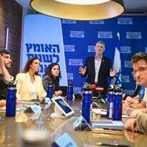 מועמדי "הדמוקרטים" לכנסת, למחרת הבחירות המקדימות במפלגה | אבשלום ששוני, פלאש 90