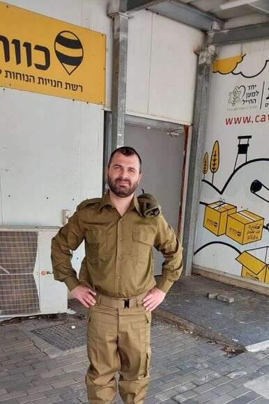 ולם אוהבים אותנו במשפחה, אבל אין התייחסות לכך שאנחנו מגויסים". דוד אברג'ל | באדיבות המשפחה ולם אוהבים אותנו במשפחה, אבל אין התייחסות לכך שאנחנו מגויסים". דוד אברג'ל | באדיבות המשפחה