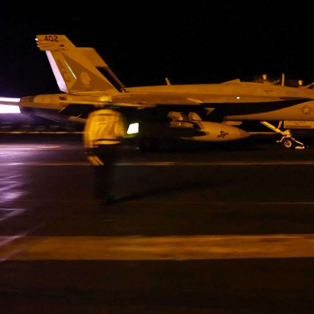 מטוס אמריקני יוצא לתקיפה באיראן | AFP