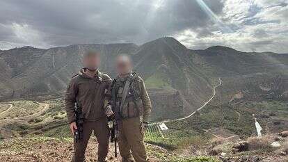 לוחמי פלס"ר הגולן בשטח | ללא קרדיט לוחמי פלס"ר הגולן בשטח | ללא קרדיט