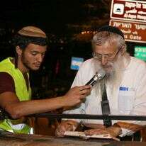 יוסף מנדלביץ' נואם במהלך תשעה באב | גרשון אלינסון, פלאש 90 יוסף מנדלביץ' נואם במהלך תשעה באב | גרשון אלינסון, פלאש 90