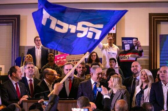 מטה הליכוד בבחירות | אוליבר פיטוסי, פלאש 90 מטה הליכוד בבחירות | אוליבר פיטוסי, פלאש 90