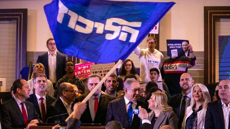 מטה הליכוד בבחירות | אוליבר פיטוסי, פלאש 90 מטה הליכוד בבחירות | אוליבר פיטוסי, פלאש 90