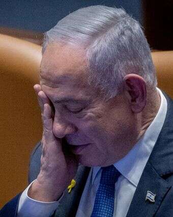 ראש הממשלה בנימין נתניהו מראה סימני עייפות | חיים גולדברג, פלאש 90 ראש הממשלה בנימין נתניהו מראה סימני עייפות | חיים גולדברג, פלאש 90