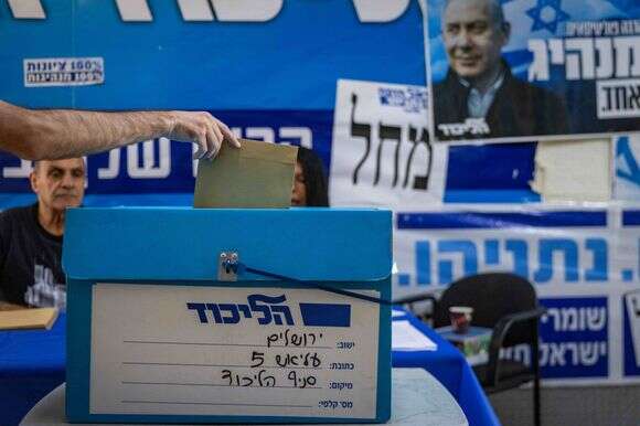 ההצבעה במרכז הליכוד על שריוני נתניהו, לפני כשבועיים | חיים גולדברג, פלאש 90 ההצבעה במרכז הליכוד על שריוני נתניהו, לפני כשבועיים | חיים גולדברג, פלאש 90