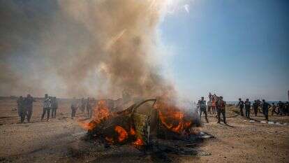 חיסול מחבל ברצועת עזה, ביום חמישי | EPA חיסול מחבל ברצועת עזה, ביום חמישי | EPA