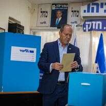 השר ניר ברקת בוחר בפריימריז הליכוד | חיים גולדברג, פלאש 90