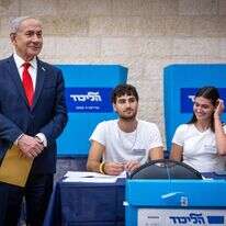 רה"מ נתניהו בוחר בבחירות המקדימות בליכוד | חיים גולדברג, פלאש 90