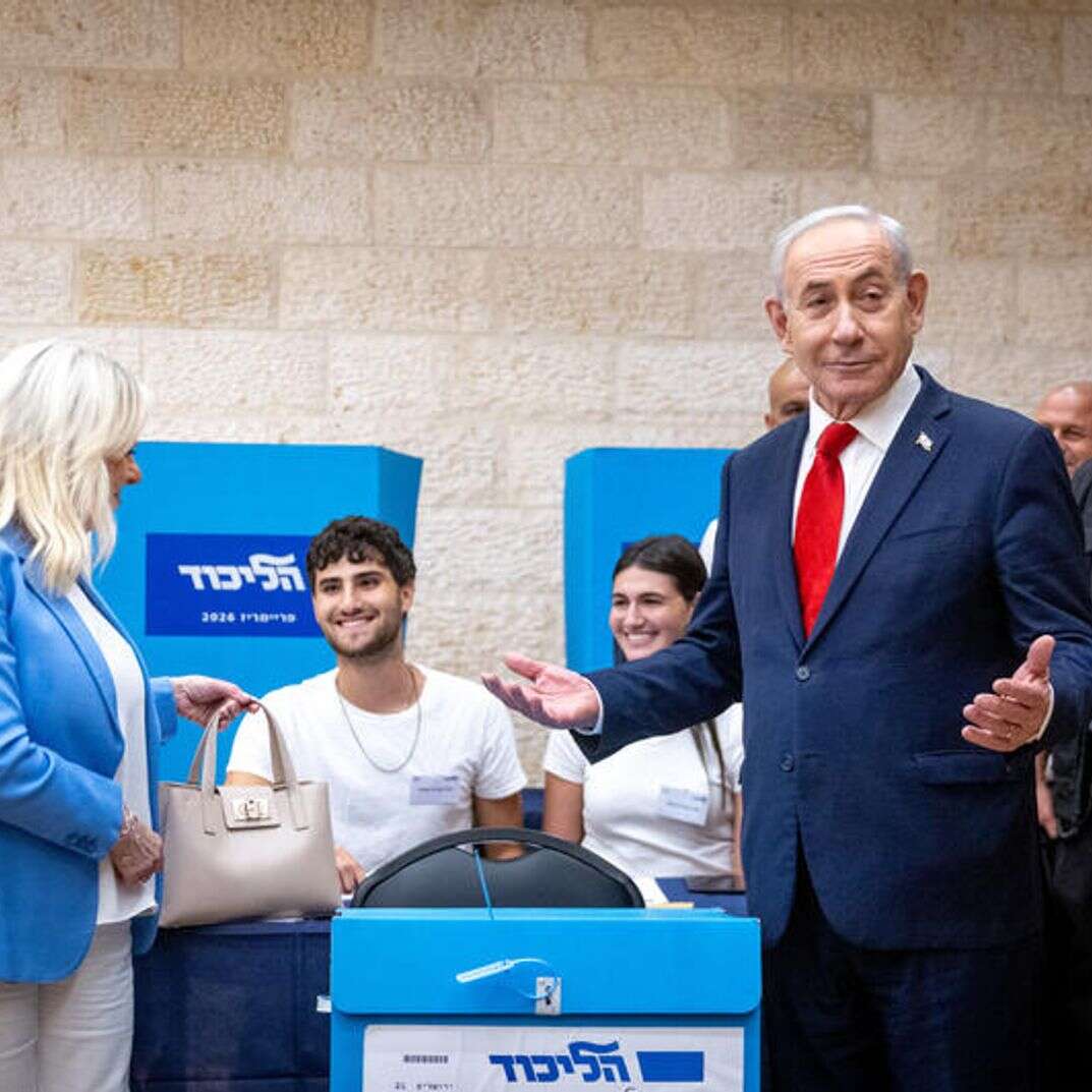 רה"מ נתניהו בבחירות המקדימות בליכוד | חיים גולדברג, פלאש 90