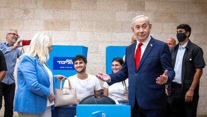 רה"מ נתניהו בבחירות המקדימות בליכוד | חיים גולדברג, פלאש 90