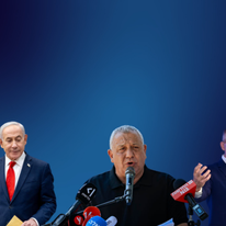 ארדן, אייזנקוט ונתניהו | Chaim Goldberg ,Tsafrir Abayov & Avshalom Sassoni/Flash90