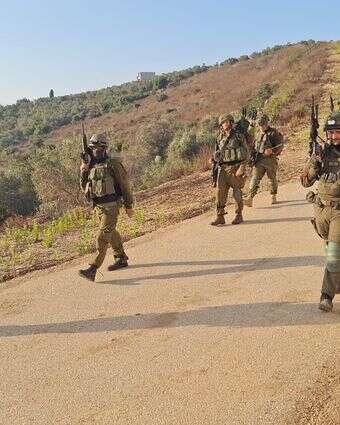 חיילים בגדוד הר הנגב בפעילות מבצעית | מודי ברמן