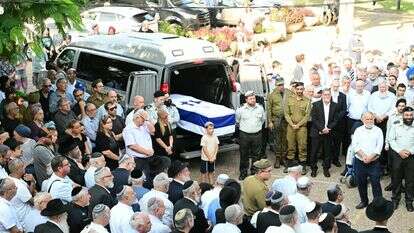 אחרי 44 שנים: הלוויתו של יהודה כ"ץ הי"ד | יוסי זליגר/TPS אחרי 44 שנים: הלוויתו של יהודה כ"ץ הי"ד | יוסי זליגר/TPS