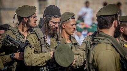 חיילים חרדים בחטיבת החשמונאים | חיים גולדברג, פלאש 90
