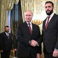 פוטין וא-שרע, ארכיון | KREMLIN PRESS OFFICE via Getty Images פוטין וא-שרע, ארכיון | KREMLIN PRESS OFFICE via Getty Images