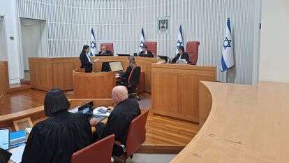 שופטי בג"ץ, יצחק עמית, אלכס שטיין וגילה כנפי שטייניץ | שלמה פיוטרקובסקי