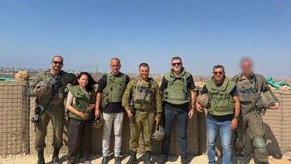 ראש עיריית שדרות אלון דוידי ברצועת עזה | דוברות