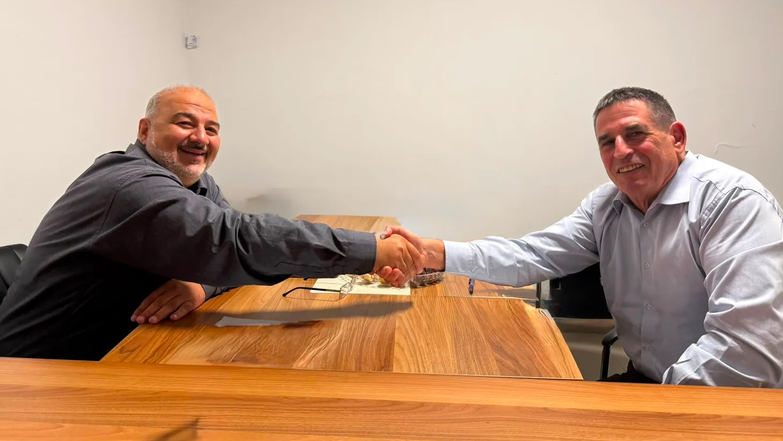 יואב סגלוביץ' ומנסור עבאס | דוברות רע"מ יואב סגלוביץ' ומנסור עבאס | דוברות רע"מ