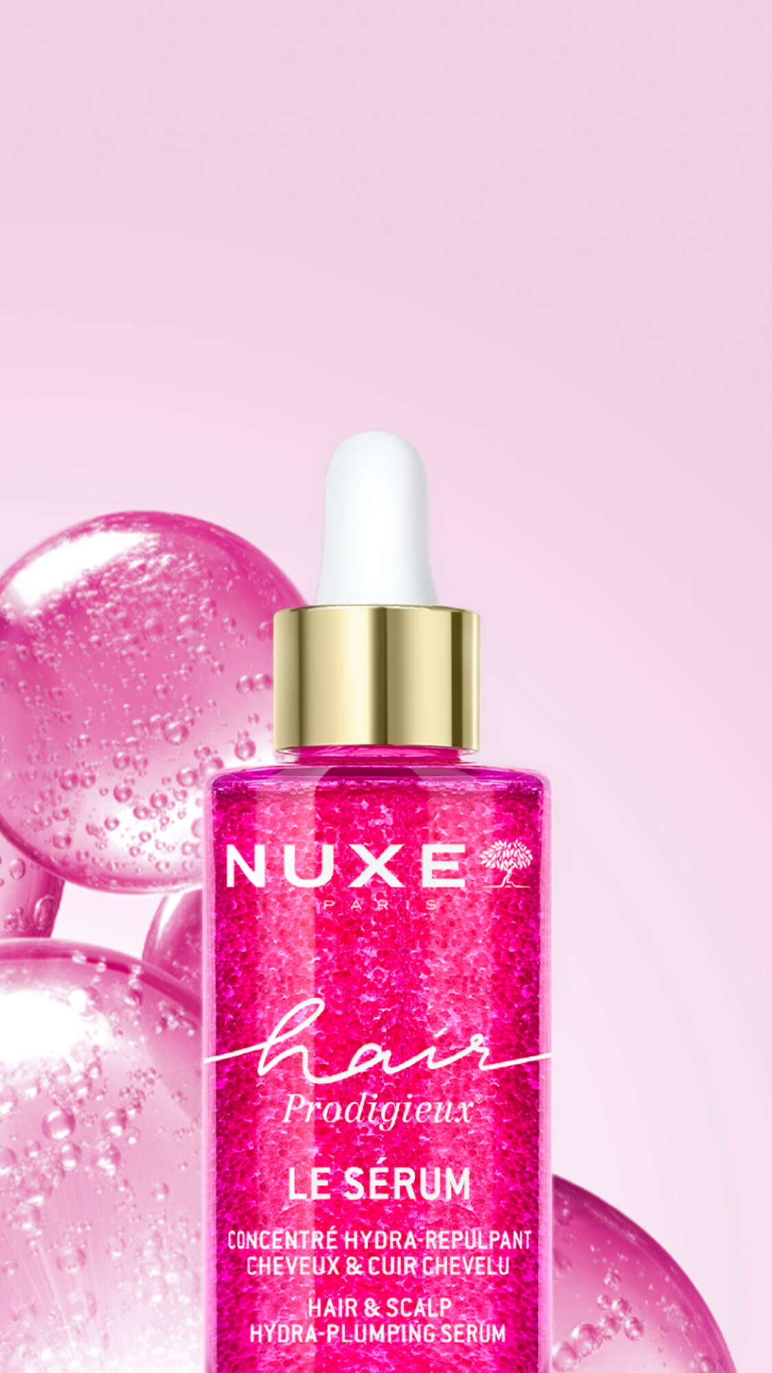 Moisturizing Hair Serum סרום לחות לשיער ולקרקפת של NUXE | יח"צ Moisturizing Hair Serum סרום לחות לשיער ולקרקפת של NUXE | יח"צ