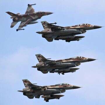 להקת מטוסי F-16 של חיל האוויר | עופר צידון, פלאש 90