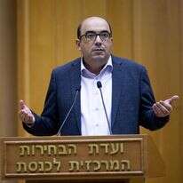 יו"ר בל"ד, סאמי אבו שחאדה | יונתן זינדל, פלאש 90