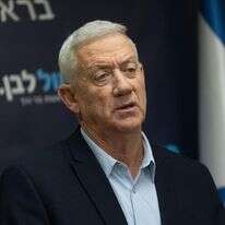 יו"ר מפלגת כחול לבן, בני גנץ | יונתן זינדל, פלאש 90 יו"ר מפלגת כחול לבן, בני גנץ | יונתן זינדל, פלאש 90