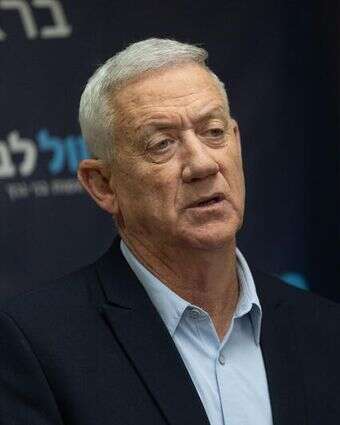 יו"ר מפלגת כחול לבן, בני גנץ | יונתן זינדל, פלאש 90 יו"ר מפלגת כחול לבן, בני גנץ | יונתן זינדל, פלאש 90