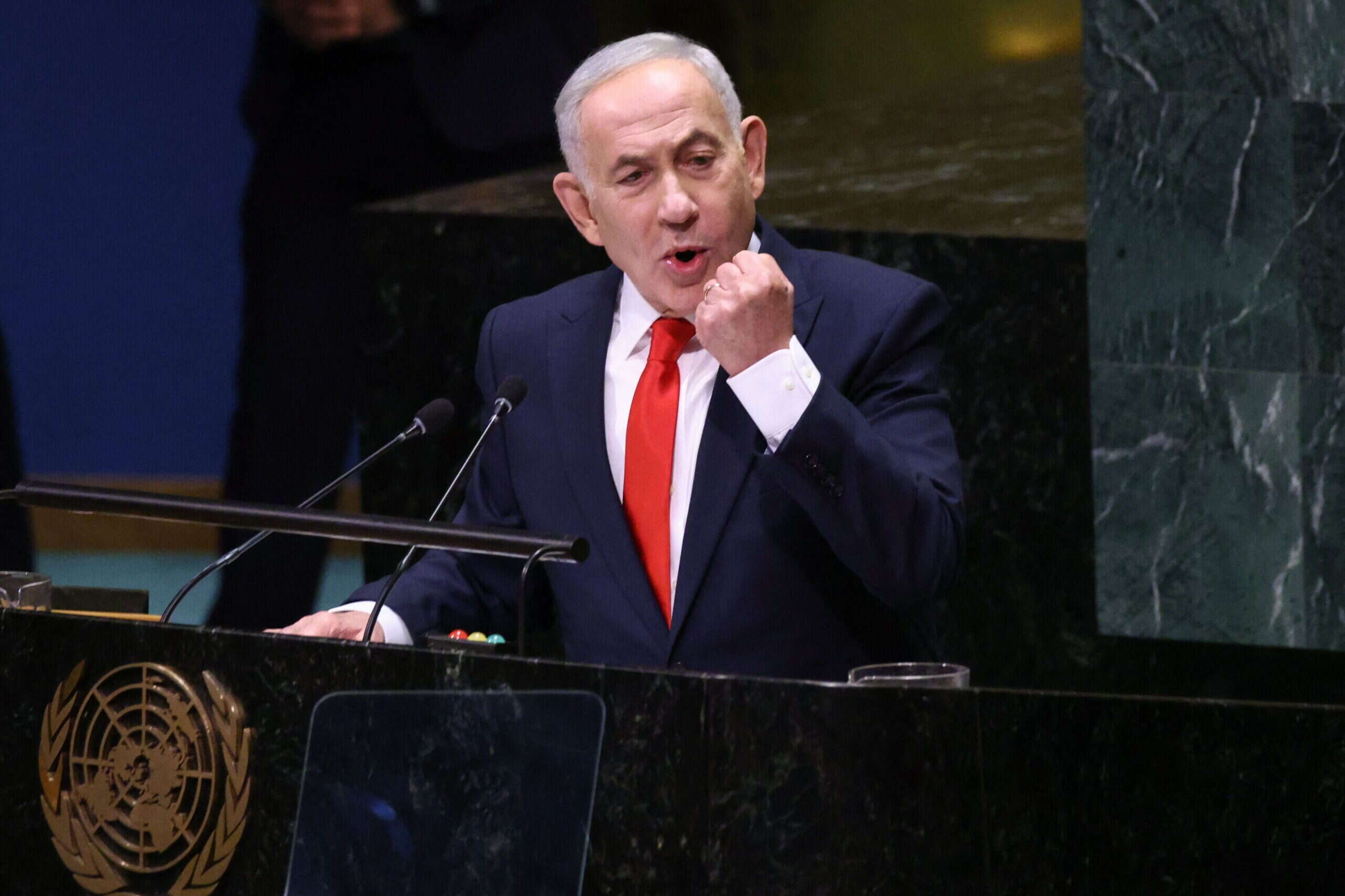 „ישראל לא ביצעה רצח עם – היא מנעה רצח עם”: צפו בנאום נתניהו באו”ם