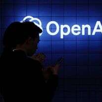 לוגו של OpenAI במהלך כנס המובייל העולמי בברצלונה | AFP לוגו של OpenAI במהלך כנס המובייל העולמי בברצלונה | AFP