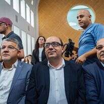 סאמי אבו שחאדה בדיון בבג"ץ על פסילתו מריצה לכנסת | יונתן זינדל, פלאש 90