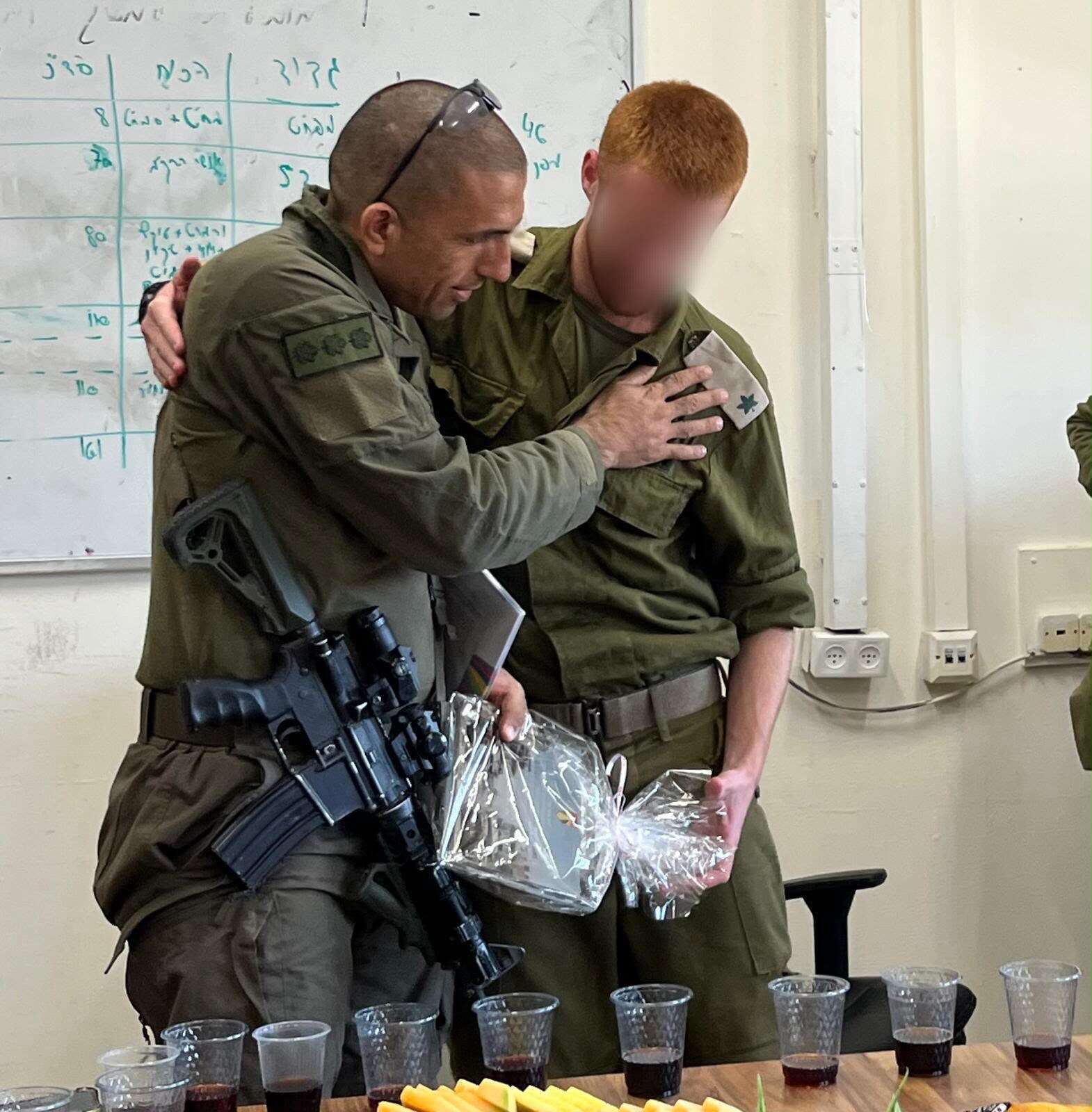 סא"ל ל' עם אל"ם אחסאן דקסה | באדיבות המצולם סא"ל ל' עם אל"ם אחסאן דקסה | באדיבות המצולם
