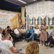 סוכת שלום בחג האחרון | דוברות ח"כ וולדיגר סוכת שלום בחג האחרון | דוברות ח"כ וולדיגר