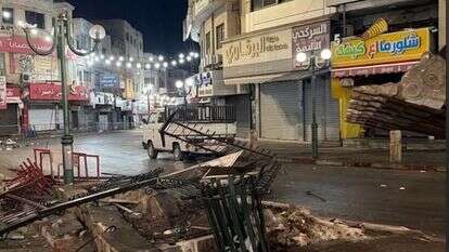 אנדרטת תמיכה בטרור לאחר הריסתה | דובר צה"ל אנדרטת תמיכה בטרור לאחר הריסתה | דובר צה"ל