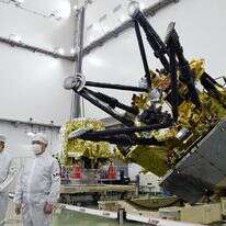 סוכנות החלל היפנית (JAXA) חושפת חללית עבור משימת חקר ירחי מאדים (Martian Moons eXploration), במרכז החלל טנגשימה במינמיטנה, דרום-מערב יפן | AP סוכנות החלל היפנית (JAXA) חושפת חללית עבור משימת חקר ירחי מאדים (Martian Moons eXploration), במרכז החלל טנגשימה במינמיטנה, דרום-מערב יפן | AP