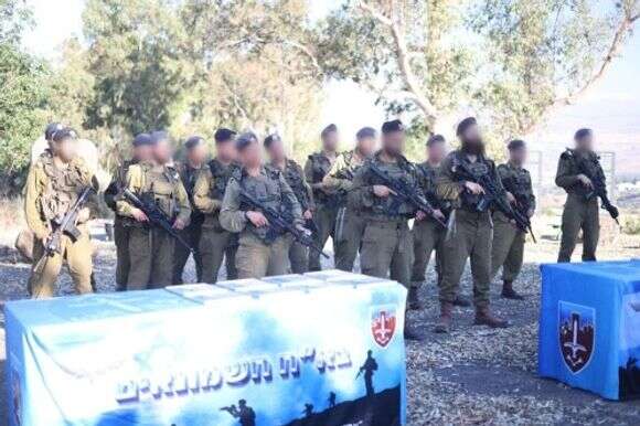 הצוערים בקורס הקצינים הראשון של חטיבת החשמונאים | דובר צה"ל