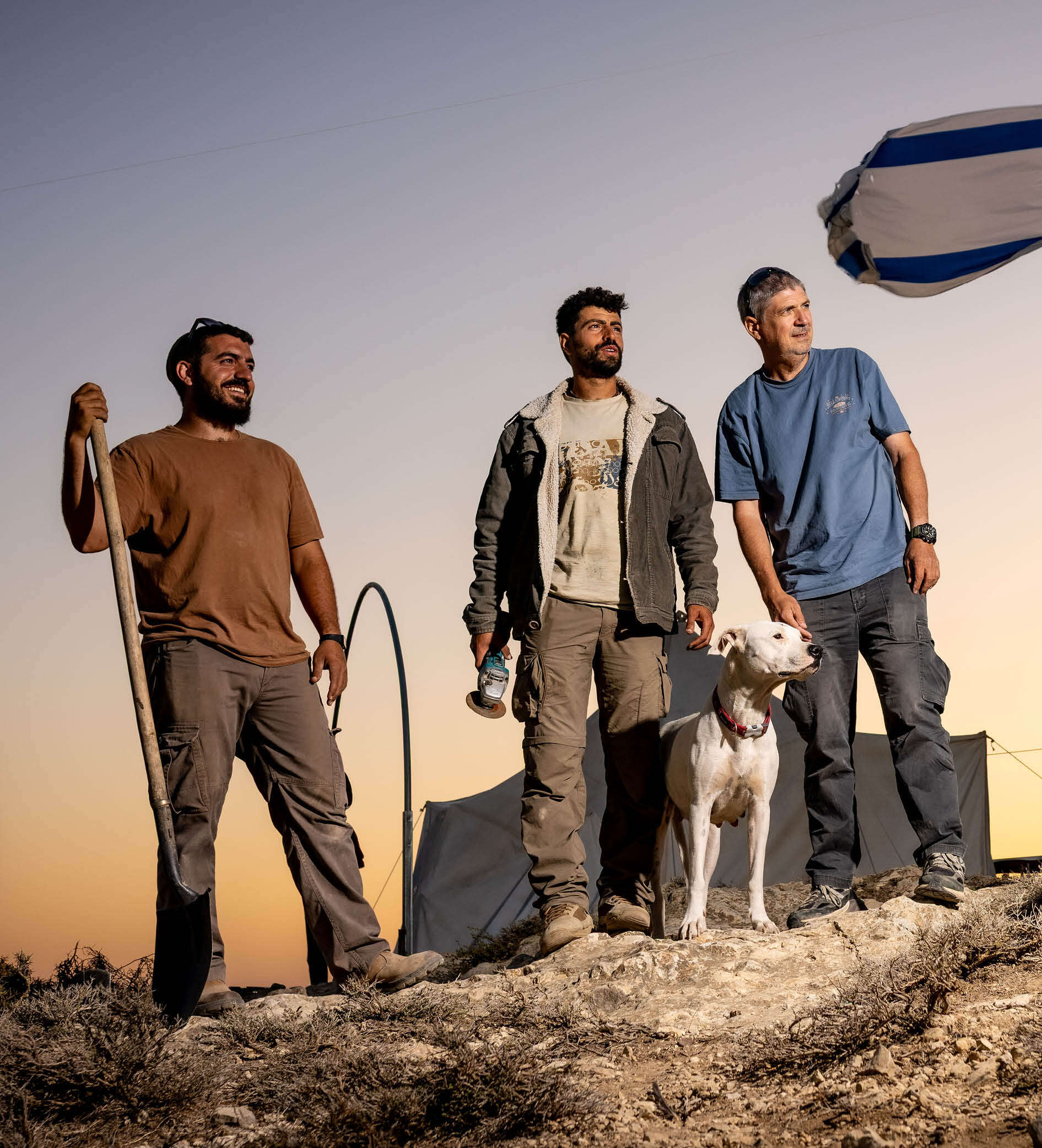 „כמו כל מתנחל חלמנו בגיל 16 להקים חווה, אבל לנו זה לא עבר”