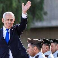נתניהו בטקס סיום קורס קצינים, שלשום | צפריר אביוב, פלאש 90