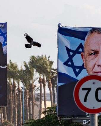 שלטי בחירות | שרון לייבל, פלאש 90