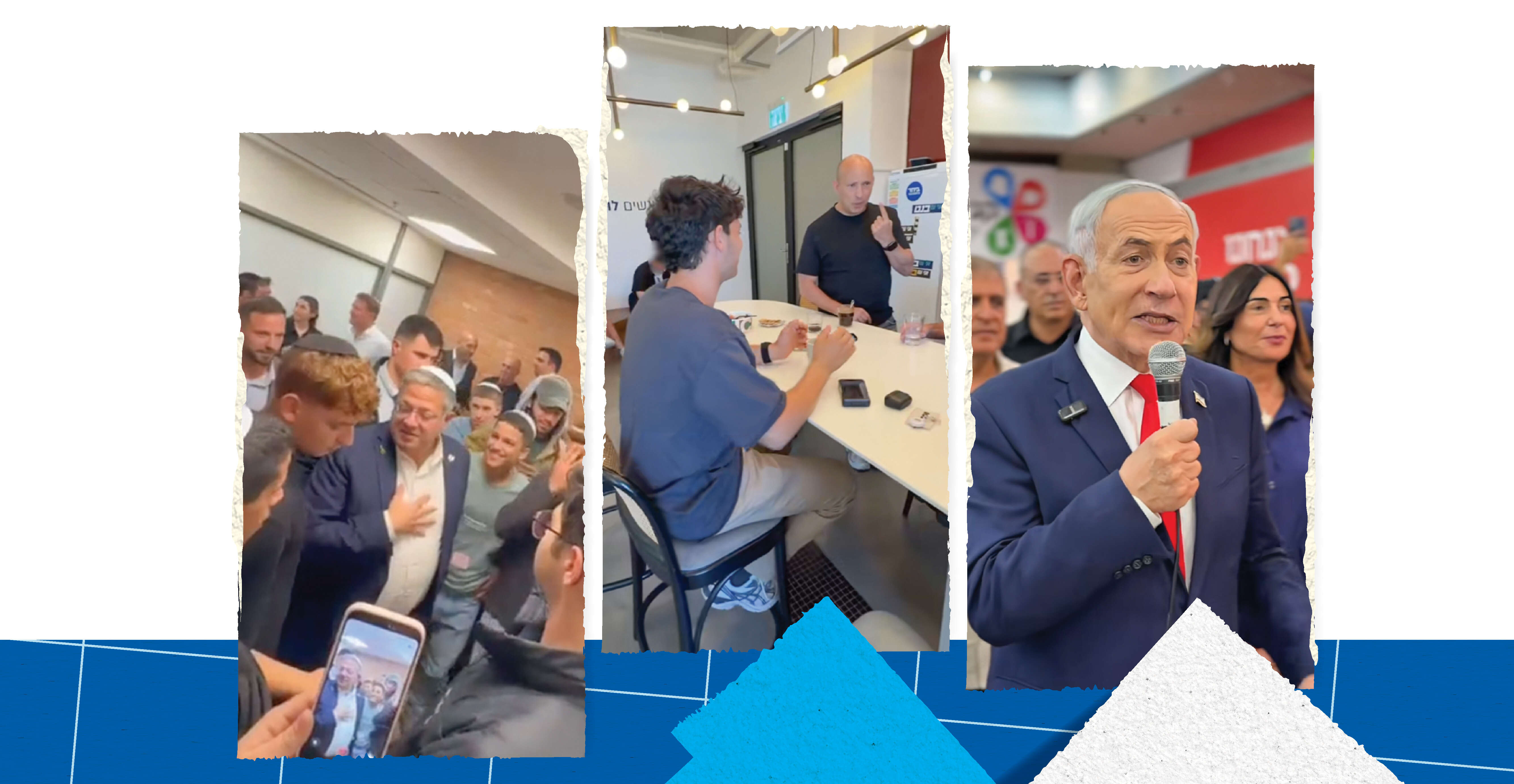 מתוך עמודי הטיקטוק של המתמודדים מתוך עמודי הטיקטוק של המתמודדים