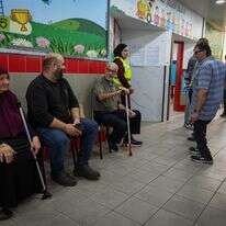 הצבעה בטייבה | ג'אמל עוואד, פלאש 90 הצבעה בטייבה | ג'אמל עוואד, פלאש 90