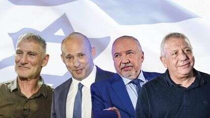 אייזנקוט, ליברמן, בנט ויאיר גולן | אבשלום ששוני, יונתן זינדל, רחל אלרואי פלאש 90 אייזנקוט, ליברמן, בנט ויאיר גולן | אבשלום ששוני, יונתן זינדל, רחל אלרואי פלאש 90