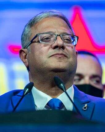 יו"ר מפלגת עוצמה יהודית, השר איתמר בן גביר, אמש | פלאש 90