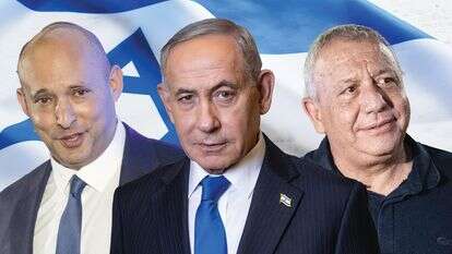 רה"מ נתניהו, יו"ר ישר! איזנקוט ויו"ר ביחד בנט | אריק סולטן; יונתן זינדל, פלאש 90 רה"מ נתניהו, יו"ר ישר! איזנקוט ויו"ר ביחד בנט | אריק סולטן; יונתן זינדל, פלאש 90