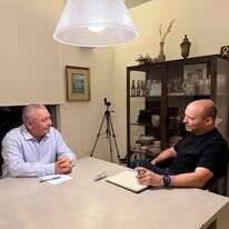 איזנקוט ובנט בבית יו"ר ביחד ברעננה | דוברות מפלגת ישר